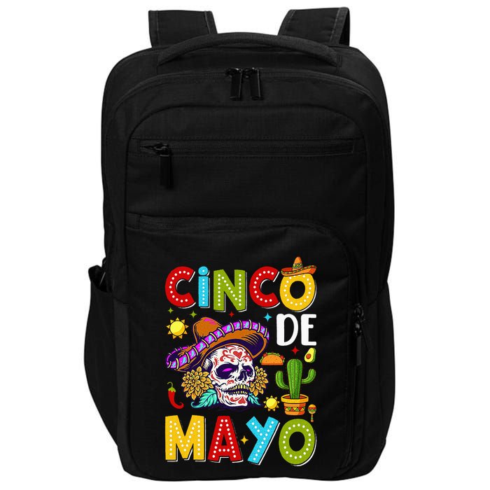 Mexican Fiesta Squad 5 De Mayo For Mexican Impact Tech Backpack