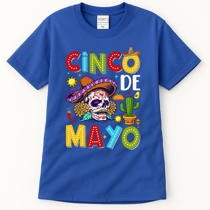 Mexican Fiesta Squad 5 De Mayo For Mexican Tall T-Shirt