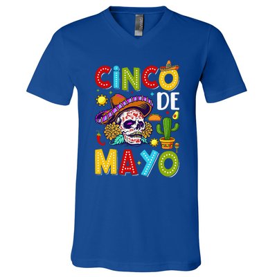 Mexican Fiesta Squad 5 De Mayo For Mexican V-Neck T-Shirt