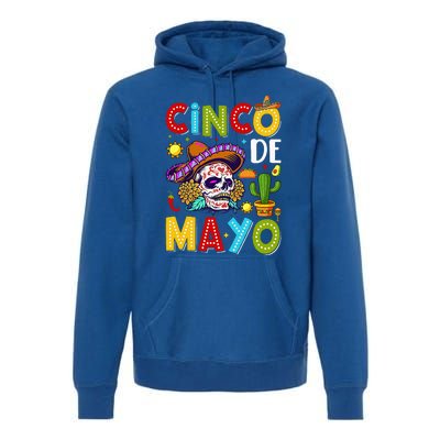 Mexican Fiesta Squad 5 De Mayo For Mexican Premium Hoodie