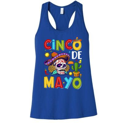 Mexican Fiesta Squad 5 De Mayo For Mexican Women's Racerback Tank