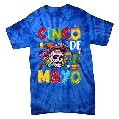 Mexican Fiesta Squad 5 De Mayo For Mexican Tie-Dye T-Shirt