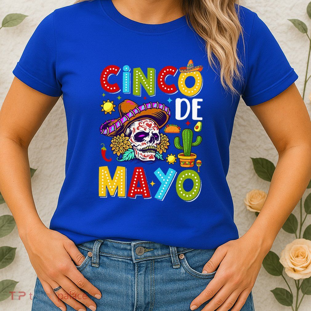 Mexican Fiesta Squad 5 De Mayo For Mexican Womens T-Shirt