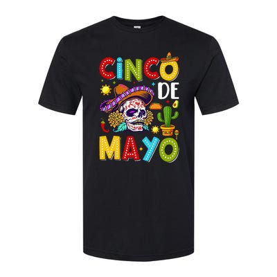 Mexican Fiesta Squad 5 De Mayo For Mexican Softstyle CVC T-Shirt