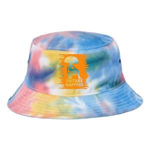 Mushroom Fungus Shitake Happens Tie Dye Newport Bucket Hat