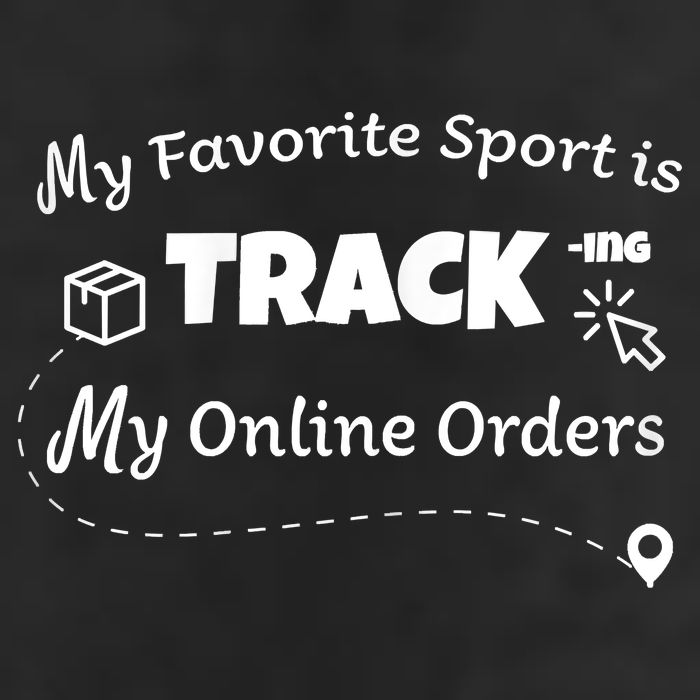 My Favorite Sport Is Tracking My Online Orders Golf Towel
