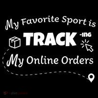 My Favorite Sport Is Tracking My Online Orders Short Acrylic Beanie