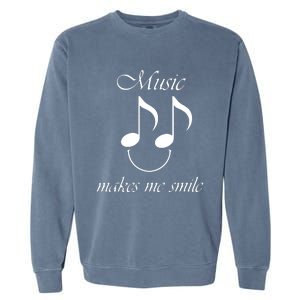 Music Funny Saying Singer Music Teacher Garment-Dyed Sweatshirt