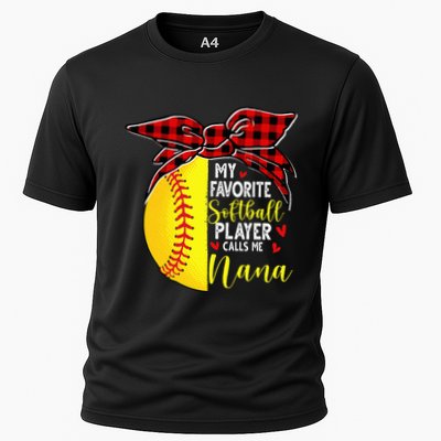 My Favorite Softball Player Calls Me Nana Performance Shirt