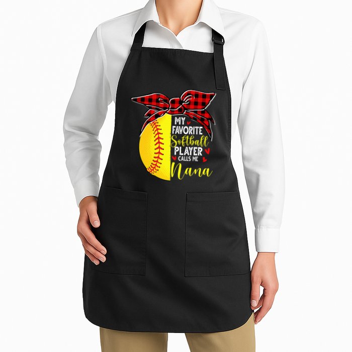 My Favorite Softball Player Calls Me Nana Apron