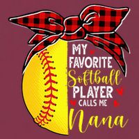 My Favorite Softball Player Calls Me Nana 16oz Travel Tumbler