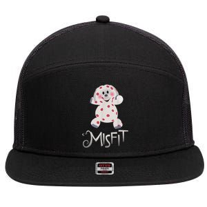 Mis Fit Spotted Elephant Ru Dolph Red Retro Nosed Christmas 7 Panel Mesh Trucker Snapback Hat