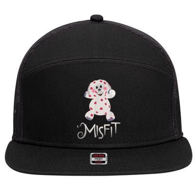Mis Fit Spotted Elephant Ru Dolph Red Retro Nosed Christmas 7 Panel Mesh Trucker Snapback Hat