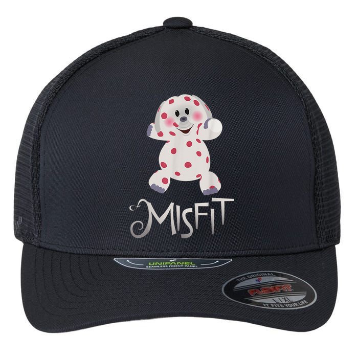 Mis Fit Spotted Elephant Ru Dolph Red Retro Nosed Christmas Flexfit Unipanel Trucker Cap