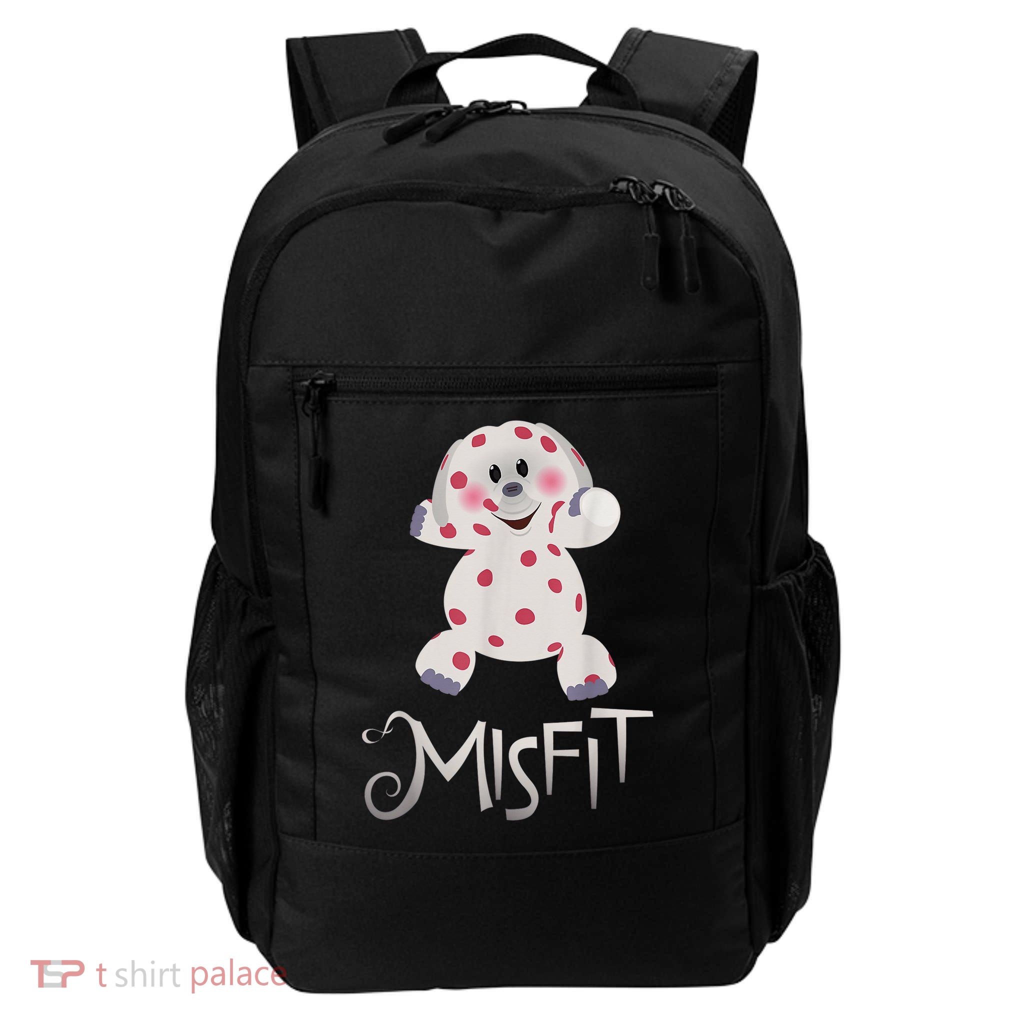 Mis Fit Spotted Elephant Ru Dolph Red Retro Nosed Christmas Daily Commute Backpack