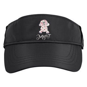 Mis Fit Spotted Elephant Ru Dolph Red Retro Nosed Christmas Adult Drive Performance Visor