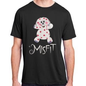 Mis Fit Spotted Elephant Ru Dolph Red Retro Nosed Christmas Adult ChromaSoft Performance T-Shirt