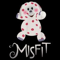 Mis Fit Spotted Elephant Ru Dolph Red Retro Nosed Christmas Drawstring Bag
