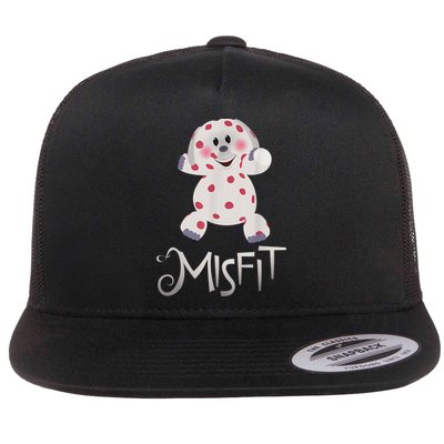 Mis Fit Spotted Elephant Ru Dolph Red Retro Nosed Christmas Flat Bill Trucker Hat