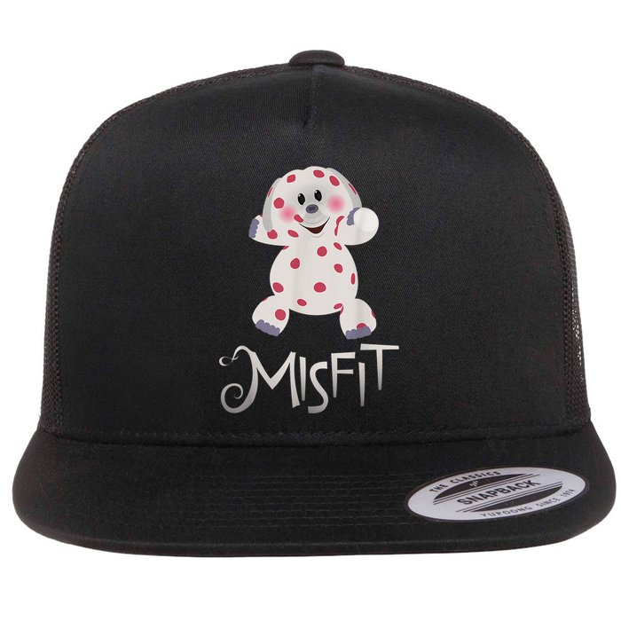 Mis Fit Spotted Elephant Ru Dolph Red Retro Nosed Christmas Flat Bill Trucker Hat