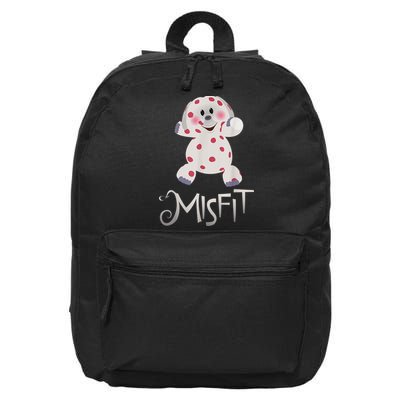 Mis Fit Spotted Elephant Ru Dolph Red Retro Nosed Christmas 16 in Basic Backpack