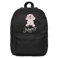 Mis Fit Spotted Elephant Ru Dolph Red Retro Nosed Christmas 16 in Basic Backpack