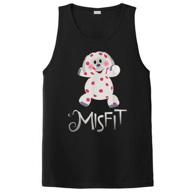 Mis Fit Spotted Elephant Ru Dolph Red Retro Nosed Christmas PosiCharge Competitor Tank