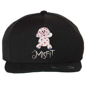 Mis Fit Spotted Elephant Ru Dolph Red Retro Nosed Christmas Wool Snapback Cap