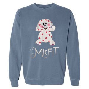 Mis Fit Spotted Elephant Ru Dolph Red Retro Nosed Christmas Garment-Dyed Sweatshirt