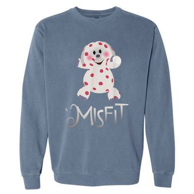 Mis Fit Spotted Elephant Ru Dolph Red Retro Nosed Christmas Garment-Dyed Sweatshirt