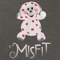 Mis Fit Spotted Elephant Ru Dolph Red Retro Nosed Christmas Cotton Canvas Backpack