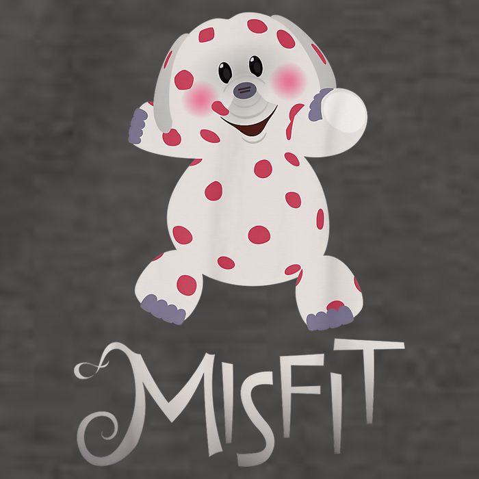 Mis Fit Spotted Elephant Ru Dolph Red Retro Nosed Christmas Vector Backpack