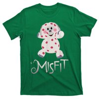 Mis Fit Spotted Elephant Ru Dolph Red Retro Nosed Christmas T-Shirt