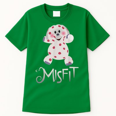 Mis Fit Spotted Elephant Ru Dolph Red Retro Nosed Christmas Tall T-Shirt
