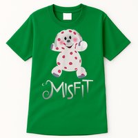 Mis Fit Spotted Elephant Ru Dolph Red Retro Nosed Christmas Tall T-Shirt