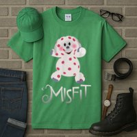 Mis Fit Spotted Elephant Ru Dolph Red Retro Nosed Christmas Tall T-Shirt
