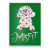 Mis Fit Spotted Elephant Ru Dolph Red Retro Nosed Christmas Poster