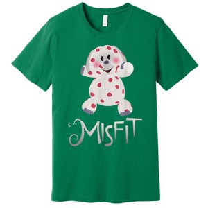 Mis Fit Spotted Elephant Ru Dolph Red Retro Nosed Christmas Premium T-Shirt