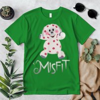Mis Fit Spotted Elephant Ru Dolph Red Retro Nosed Christmas Premium T-Shirt