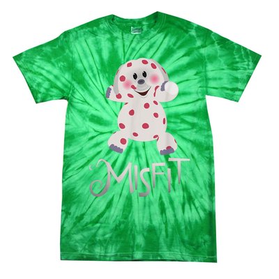 Mis Fit Spotted Elephant Ru Dolph Red Retro Nosed Christmas Tie-Dye T-Shirt