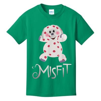 Mis Fit Spotted Elephant Ru Dolph Red Retro Nosed Christmas Kids T-Shirt