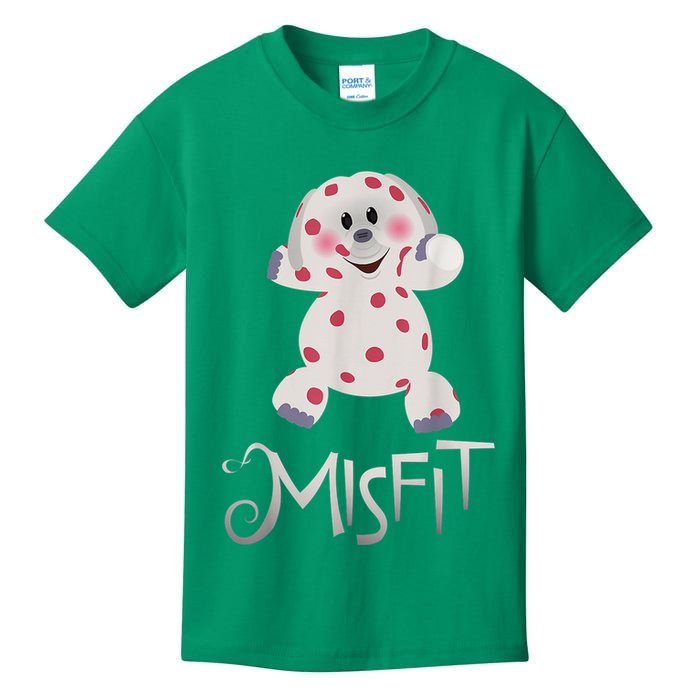 Mis Fit Spotted Elephant Ru Dolph Red Retro Nosed Christmas Kids T-Shirt