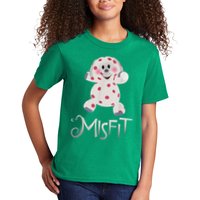 Mis Fit Spotted Elephant Ru Dolph Red Retro Nosed Christmas Kids T-Shirt
