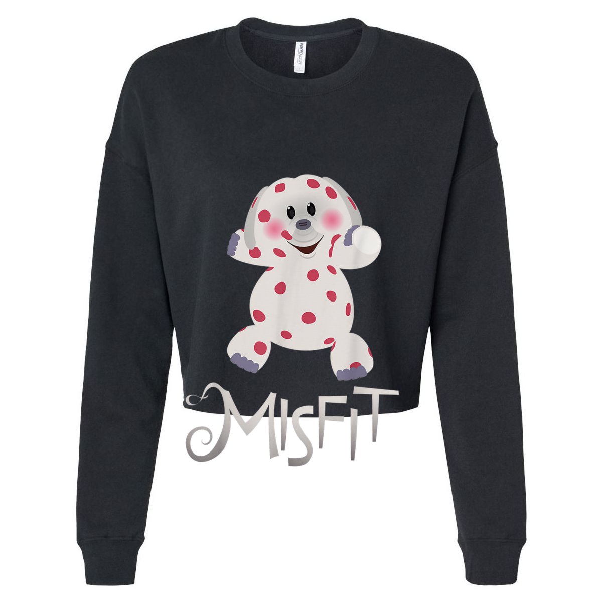 Mis Fit Spotted Elephant Ru Dolph Red Retro Nosed Christmas Kids T-Shirt