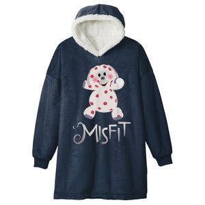 Mis Fit Spotted Elephant Ru Dolph Red Retro Nosed Christmas Hooded Wearable Blanket