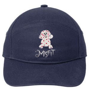 Mis Fit Spotted Elephant Ru Dolph Red Retro Nosed Christmas 7-Panel Snapback Hat