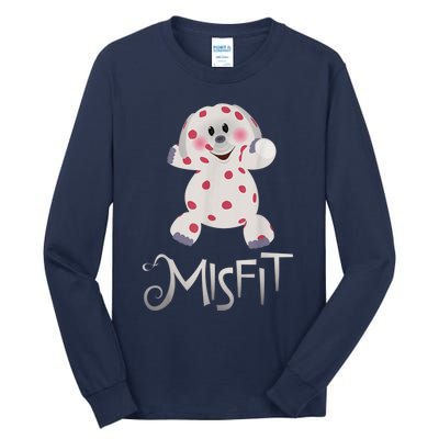 Mis Fit Spotted Elephant Ru Dolph Red Retro Nosed Christmas Tall Long Sleeve T-Shirt