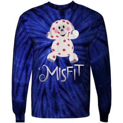 Mis Fit Spotted Elephant Ru Dolph Red Retro Nosed Christmas Tie-Dye Long Sleeve Shirt