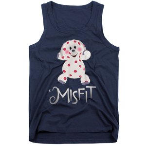 Mis Fit Spotted Elephant Ru Dolph Red Retro Nosed Christmas Tank Top