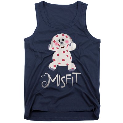 Mis Fit Spotted Elephant Ru Dolph Red Retro Nosed Christmas Tank Top